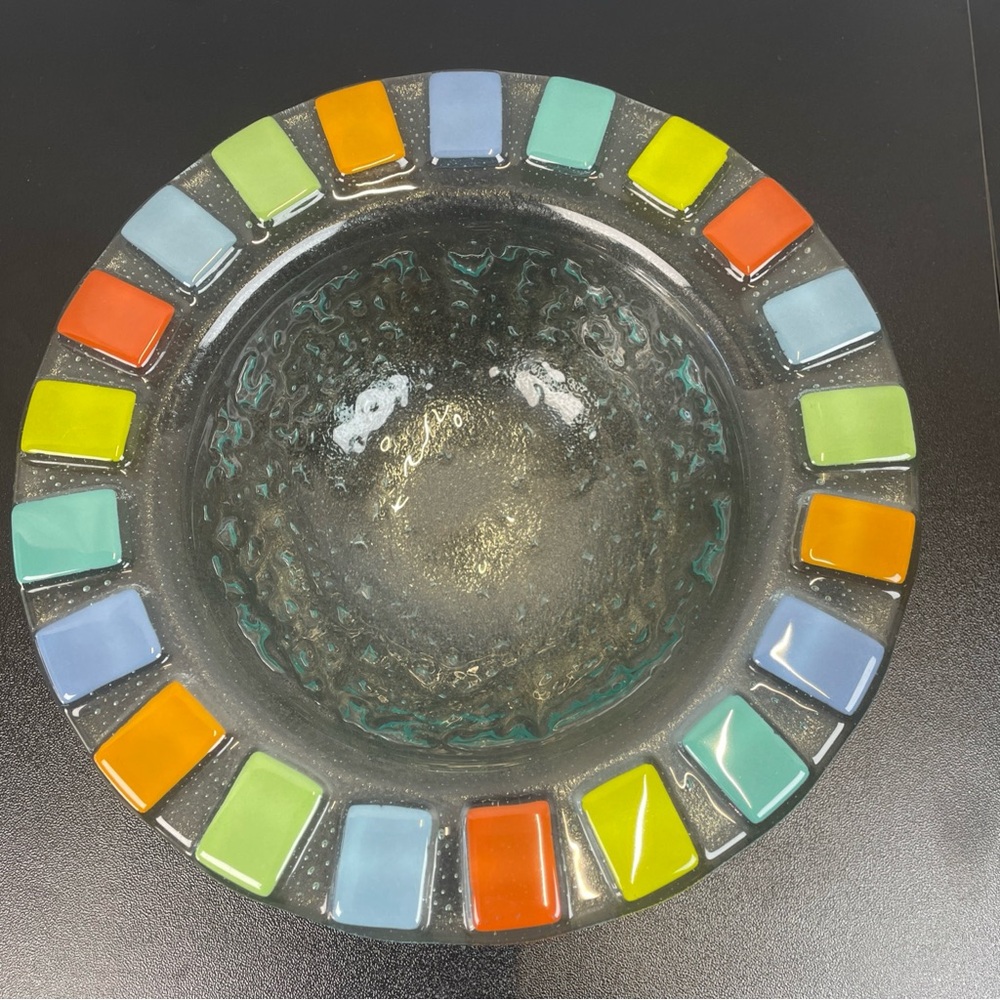 Villeroy & Boch Colorful Glass Art Bowl‎